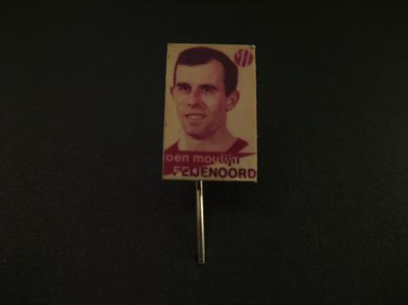 Coen Moulijn oud speler van Feyenoord (linksbuiten)